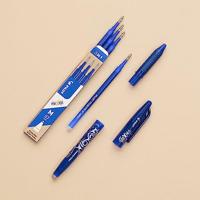 12 Pilot FriXion Ball gelrollers blauw medium 0,7 mm - thumbnail