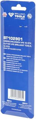 Brilliant Tools BT102901 Afbreekmesjes VPE 10 st 10 stuk(s)