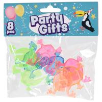 Uitdeelcadeautjes Kikker, 8st. - thumbnail