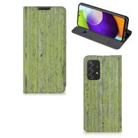 Samsung Galaxy A52 Book | Wallet Case | Green Wood - thumbnail