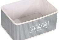 Mandenset DKD Home Decor Donker grijs Bamboe 40 x 30 x 46 cm 5 Onderdelen - thumbnail