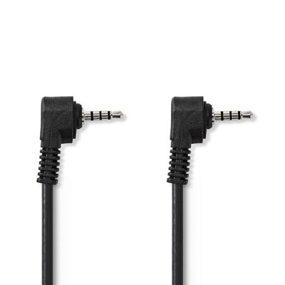 3,5 mm AV-Kabel | 3,5 mm AV Male - 3,5 mm AV Male | 2,0 m | Zwart