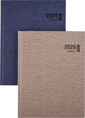 Brepols agenda Ecotiming, Kazar, assorti, 2026, boekgebonden