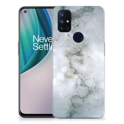 Smartphone hoesje OnePlus Nord N10 5G Painting Grey Smartphone hoesje OnePlus Nord N10 5G Painting Grey