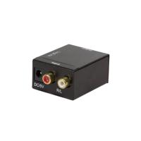 LogiLink CA0102 Toslink / Cinch Audio Adapter [2x Cinch-koppeling, Cinch-koppeling - 1x Toslink-bus (ODT), Cinch-koppeling] Zwart - thumbnail