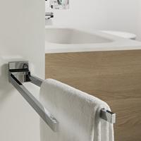 Handdoekrek Tiger Safira 43.9 cm 2 Armig Chroom - thumbnail