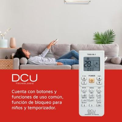 Universele afstandsbediening DCU 7000 Universele afstandsbediening DCU 7000