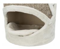Trixie 43376 Cat Tower Gracia, 85 cm, lichtgrijs/grijs-gemêleerd, 1 stuk (1 stuk) - thumbnail