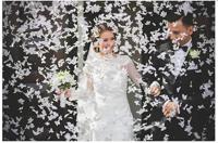 Confetti Kanon Goud/Wit (35cm) - thumbnail