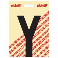 Plakletter Nobel Sticker zwarte letter Y zwart Pickup - Pickup - thumbnail