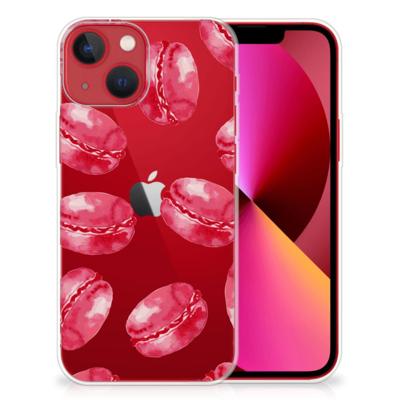 Apple iPhone 13 | Siliconen Case | Pink Macarons