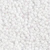 Foam Clay ®, glitter, wit, 35 gr/ 1 doosje - thumbnail