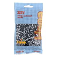 Hama strijkkralen 1000 stuks zilver - thumbnail