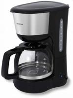 Koffiezetapparaat inventum 1.25liter zwart met rvs - thumbnail