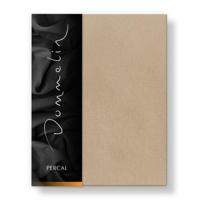 Dommelin Dommelin Hoeslaken Uni Percal 200TC 549 Cafe 180x210/30 - thumbnail