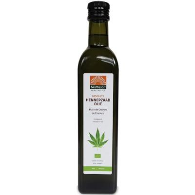 Mattisson HealthStyle Biologische Absolute Hennepzaadolie Mattisson HealthStyle Biologische Absolute Hennepzaadolie