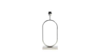 Light & Living Tafellamp 'Jamiri' 45cm, kleur Nikkel (excl. kap) Light & Living Tafellamp 'Jamiri' 45cm, kleur Nikkel (excl. kap)