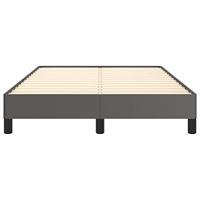 Bedframe kunstleer grijs 120x200 cm - thumbnail