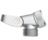 EISL Verbindingsstuk voor douchestang | messing | verchroomd - DXZ-06 DXZ-06 - thumbnail