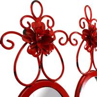 Wandspiegel DKD Home Decor 37 x 38 x 8,5 cm (3 Onderdelen) (2 Stuks) - thumbnail