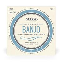 D&apos;Addario EJ69 snarenset voor vijf-snarige banjo - thumbnail