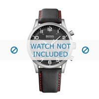 Horlogeband Hugo Boss HB-199-1-14-2570-HB1512919 Canvas Zwart 22mm - thumbnail