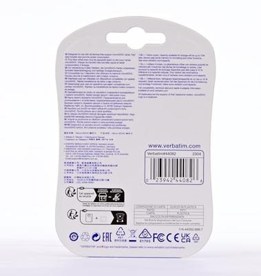 Verbatim MICRO SDHC 16GB CL 10 ADAP microSDHC-kaart 16 GB Class 10 Incl. SD-adapter