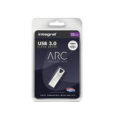 Integral ARC USB stick 3.0, 32 GB, zilver