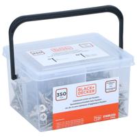 Schroevenkit Black & Decker Pozidriv Hout 350 Onderdelen - thumbnail