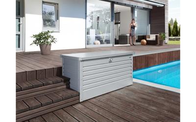 Hobbybox - 130cm kwartsgrijs-metallic