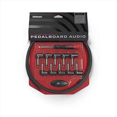 D'Addario Cable Station Pedal Board Kit