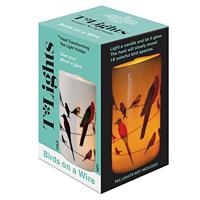 UPG T-Light Houder - Vogels op een Draad - thumbnail