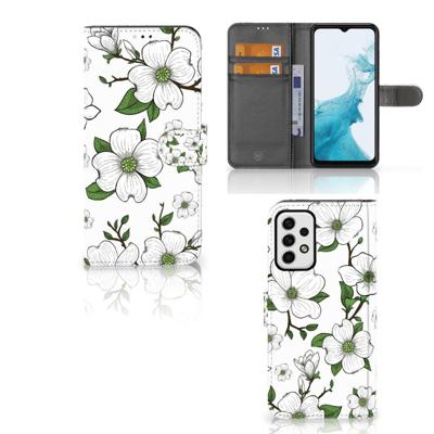 Samsung Galaxy A23 Hoesje Dogwood Flowers Samsung Galaxy A23 Hoesje Dogwood Flowers