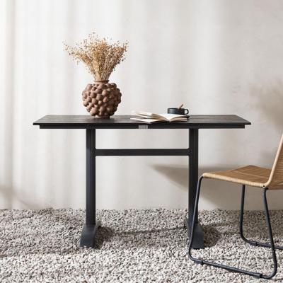 Nohr Tuintafel 'Bianka' 120 x 70cm, kleur Zwart Nohr Tuintafel 'Bianka' 120 x 70cm, kleur Zwart