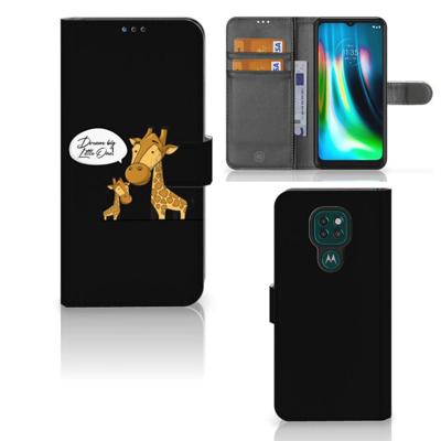 Motorola Moto G9 Play | E7 Plus Leuk Hoesje Giraffe Motorola Moto G9 Play | E7 Plus Leuk Hoesje Giraffe