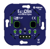 Zigbee led dimmer duo van ecodim - 0-100w fase afsnijding - geschikt voor 2 groepen - thumbnail