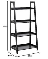 Bendt Wandrek 'Birgitte' 130cm, kleur Zwart - thumbnail