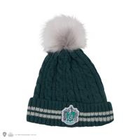 Cinereplicas Slytherin Pompom Beanie Pet Acryl, Polyester - thumbnail