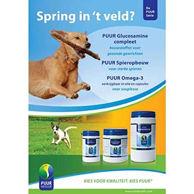 PUUR MUSCLE MASS (SPIEROPBOUW) HOND & KAT 250 GR