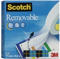 3M 70016072822 kantoortape 66 m Transparant 1 stuk(s) - thumbnail