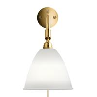 Gubi Bestlite BL7 16 Wandlamp - Messing & Porselein - thumbnail