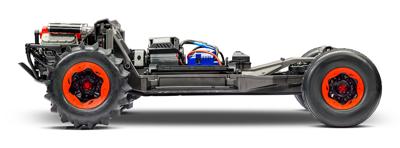 Traxxas Funco Pro Scale Replica Oranje Brushless RC auto Elektro Sand Buggy Voorwielaandrijving RTR 2,4 GHz