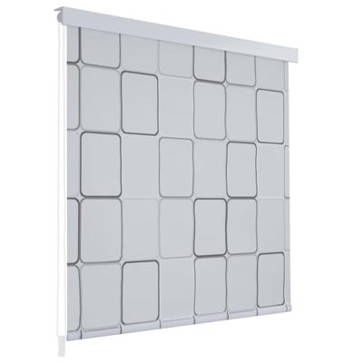VidaXL Rolgordijn voor douche 100x240 cm vierkant VidaXL Rolgordijn voor douche 100x240 cm vierkant