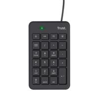 Trust Xalas USB Numeriek toetsenbord Zwart - thumbnail