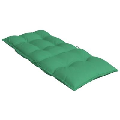 VidaXL Stoelkussens 2 st hoge rug oxford stof groen