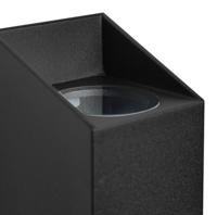 Nordlux Zwarte buitenlampNico Square - 2218221003 - thumbnail