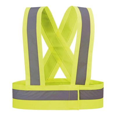 Beugel JUBA HVT Geel Polyester Hoge zichtbaarheid Maat M