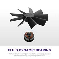 NZXT F140 RGB DUO - 140mm RGB Fan - Single - Black - thumbnail