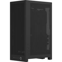 NZXT h2 flow mini tower behuizing (zwart | 2x usb-a | 1x usb-c | tempered glass) - thumbnail