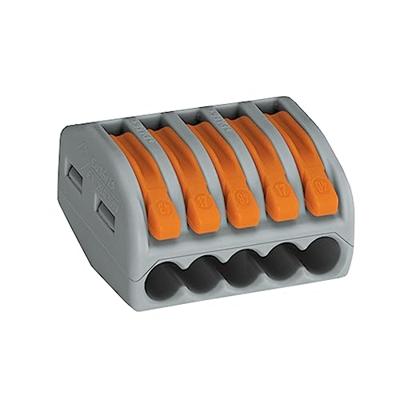 Wago laskem met hevel 5 polig 222 415 0.08 tot 2.5mm² (per stuk)